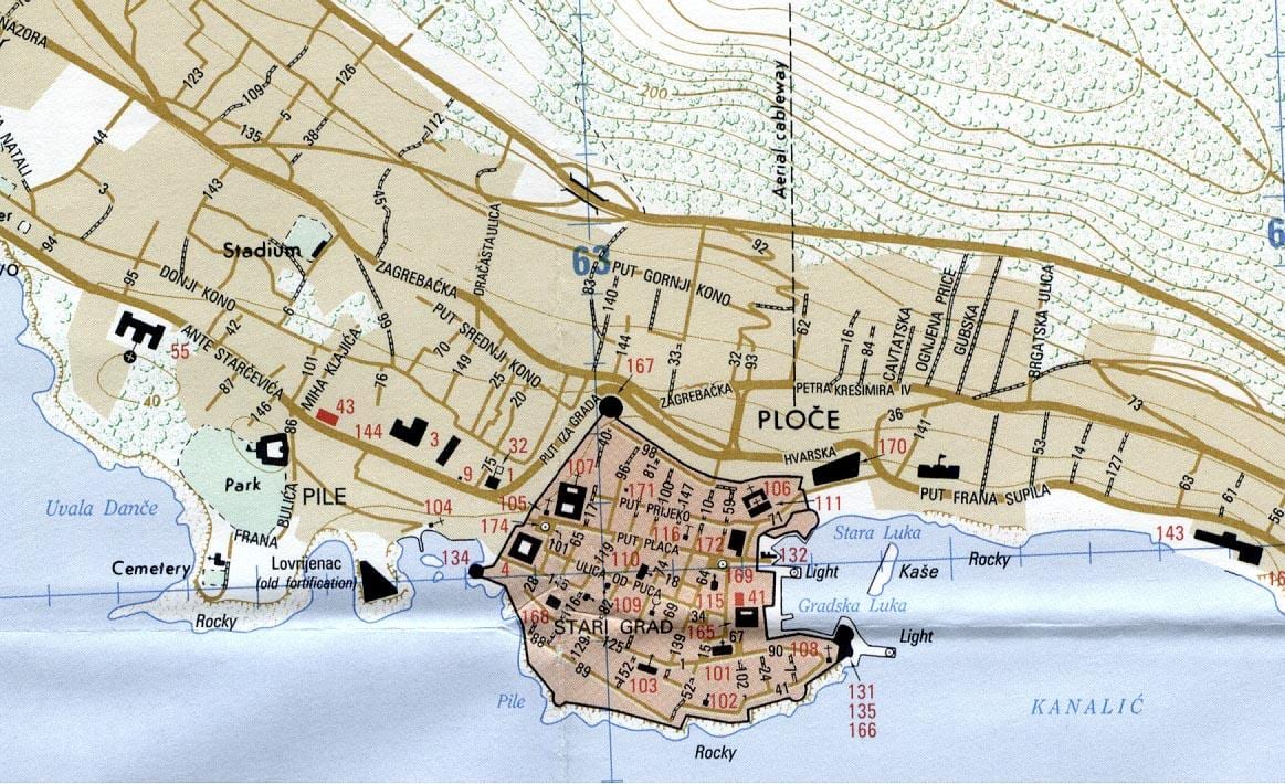 mapa de botigues de croàcia