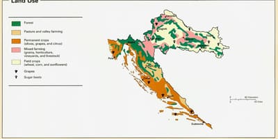 Mapa de croàcia climàtic